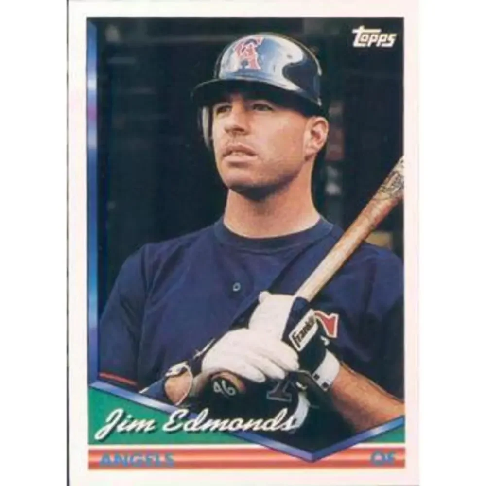 1994 Topps Jim Edmonds # 404 California Angels